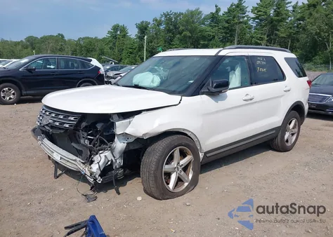 2017 Ford Explorer Xlt from USA, damaged, VIN 1FM5K8D81HGD09201